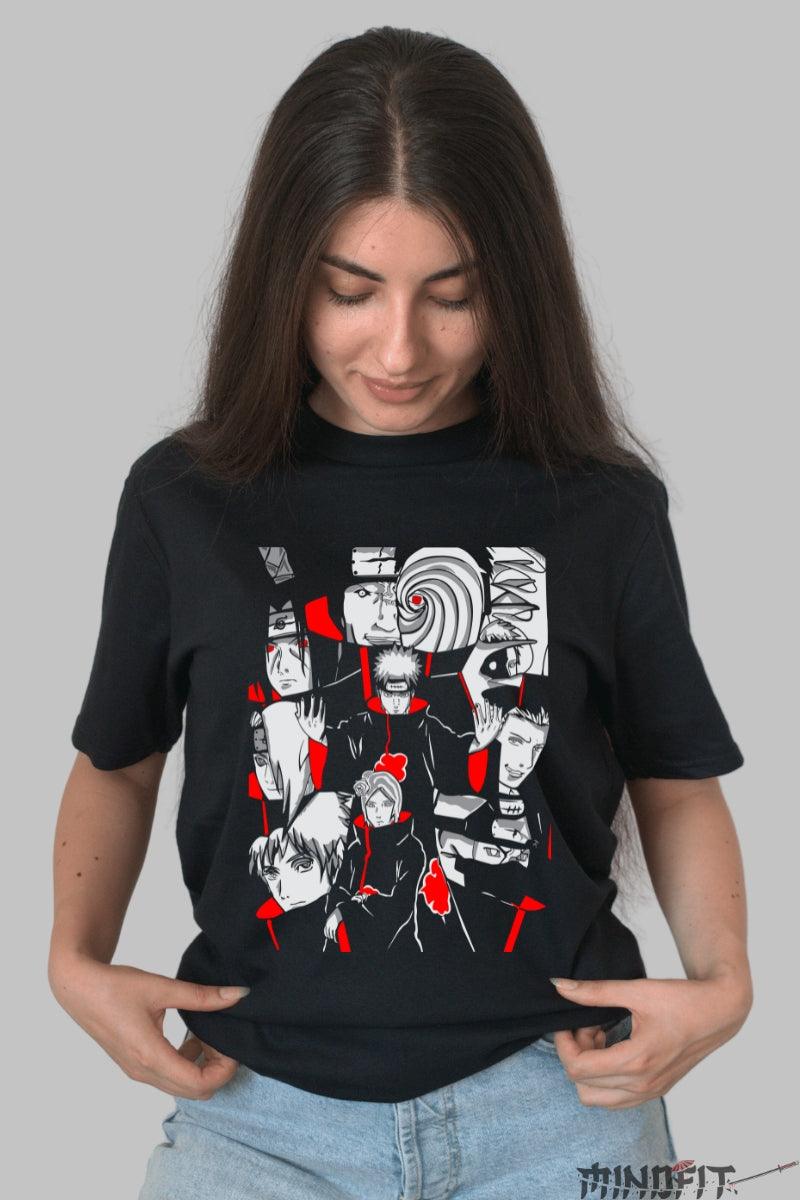 Tricou Anime Akatsuki Street - Naruto