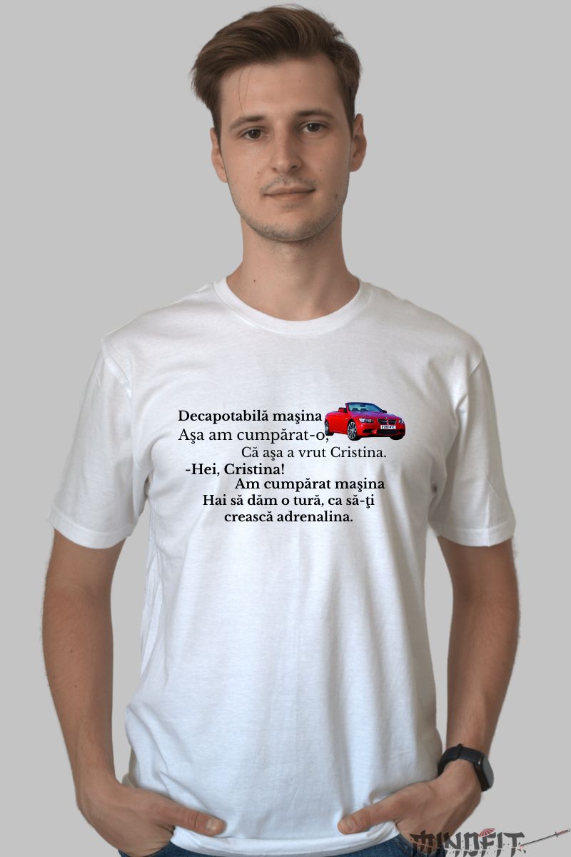 Masina Decapotabila - Tricou Personalizat TikTok