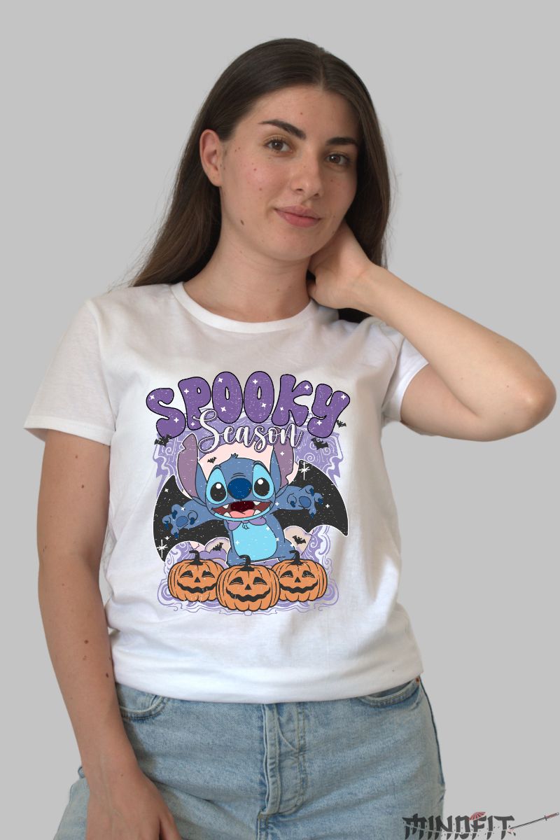 Stitch Sezonul Halloween - Tricou Personalizat Mindfit