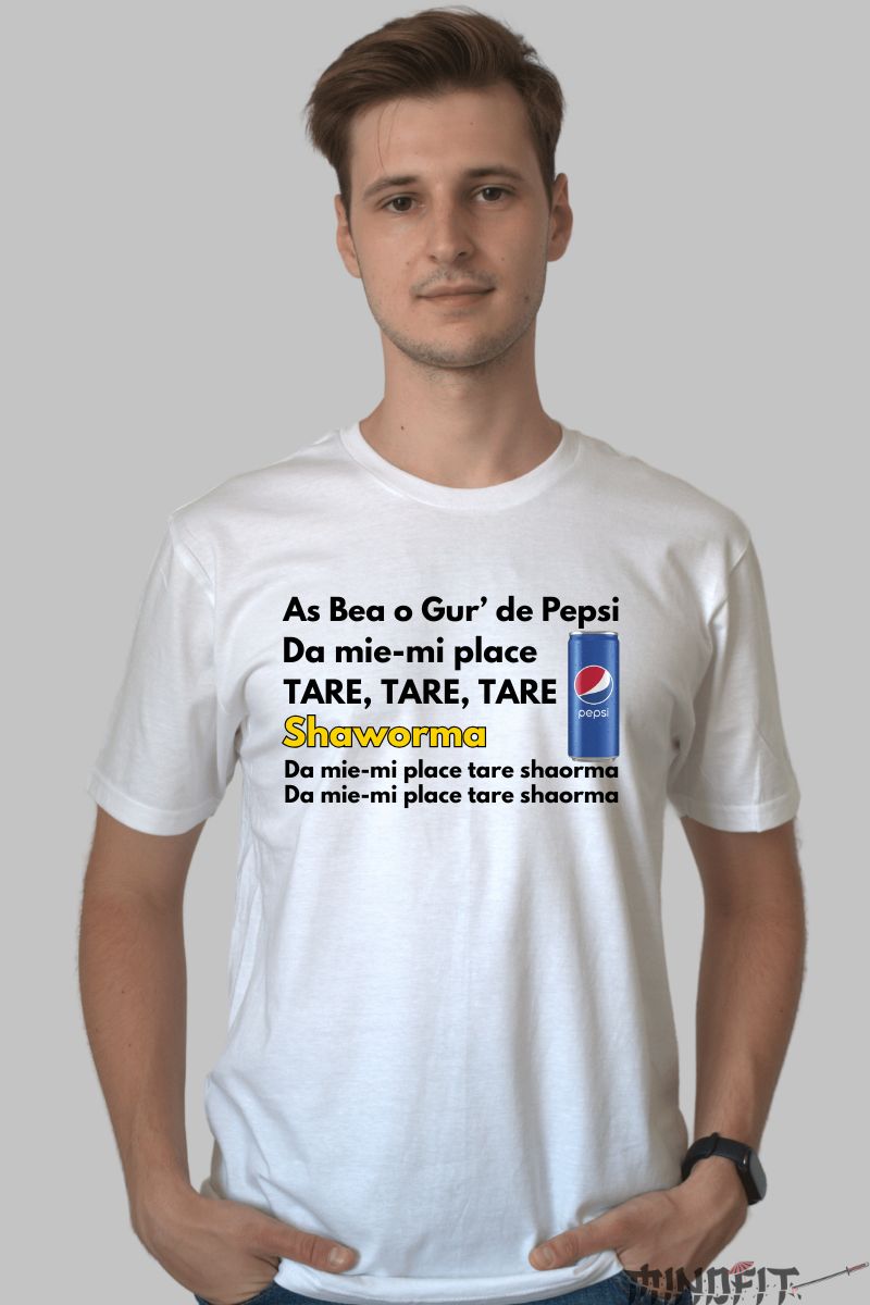 Tricou Amuzant Viral "Shaorma"