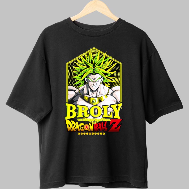 Tricou Anime Dragon Ball Broly The Legendary negru fata