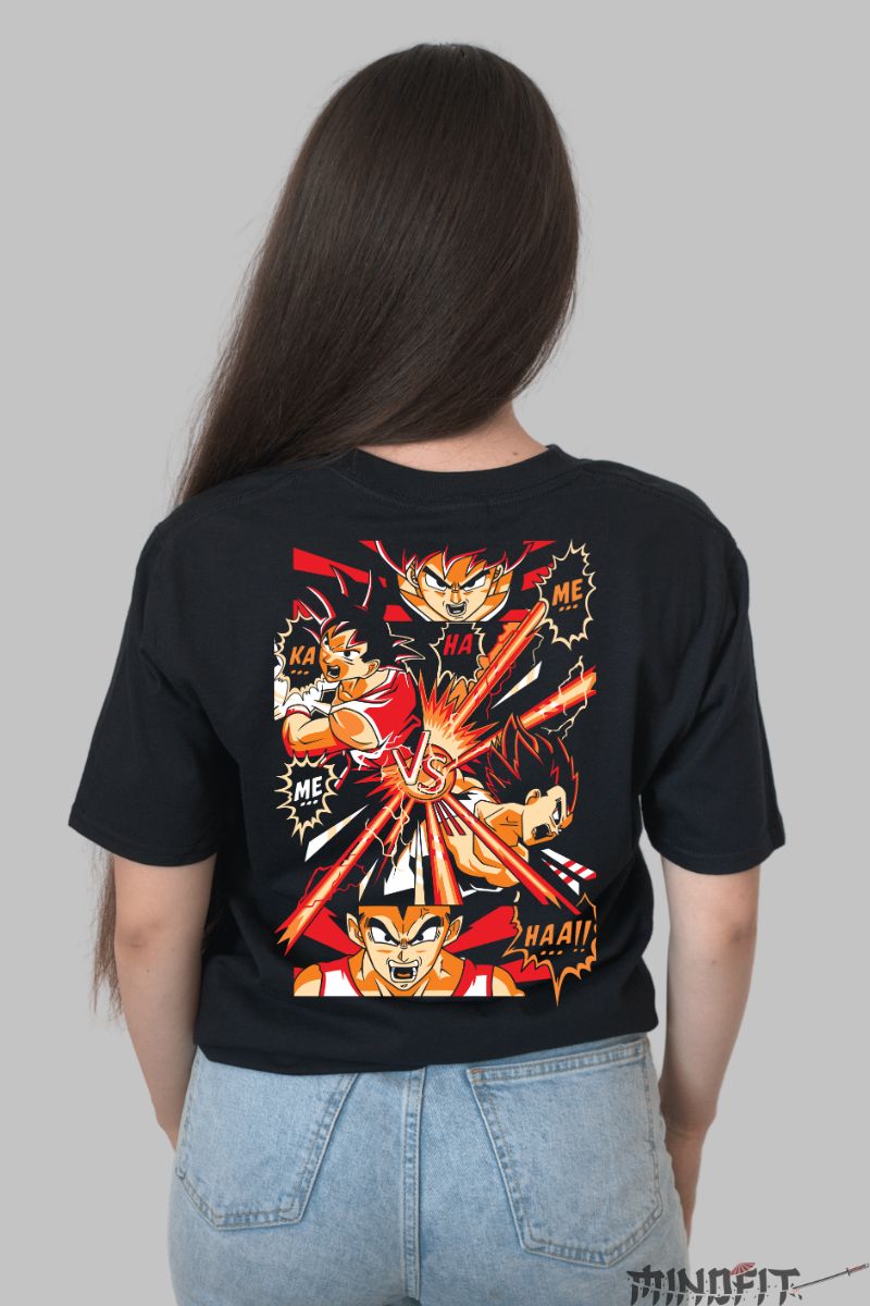 Tricou Anime Dragon Ball Son Goku Avenger dama negru spate