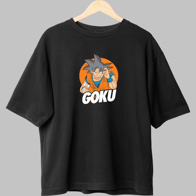 Tricou Anime Dragon Ball Son Goku Avenger negru fata