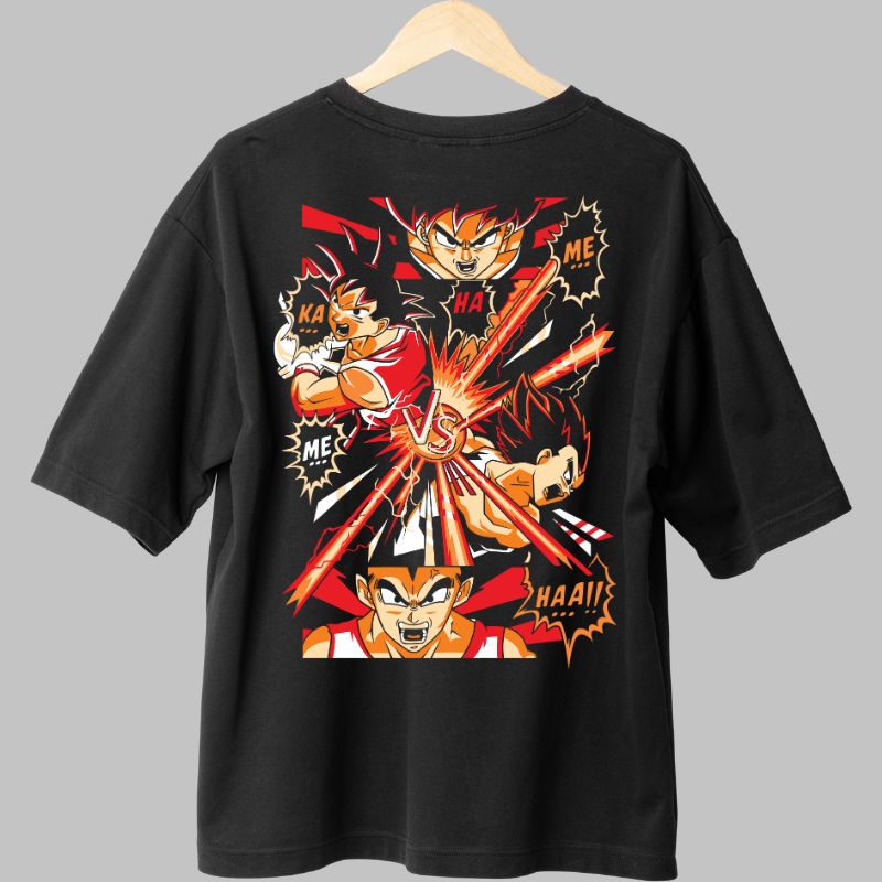 Tricou Anime Dragon Ball Son Goku Avenger negru spate