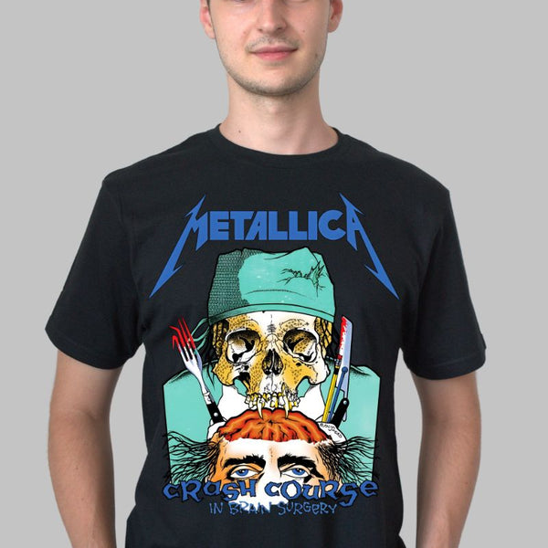 Tricou Cu Metallica Crash Course