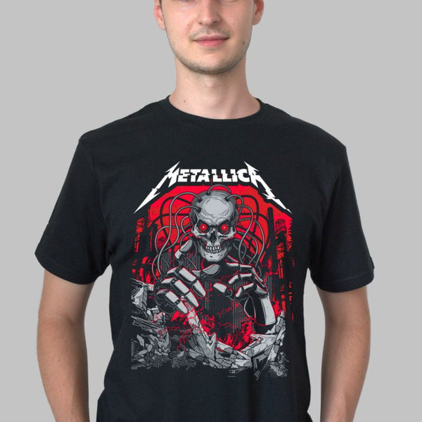 Tricou Metallica Wired Death