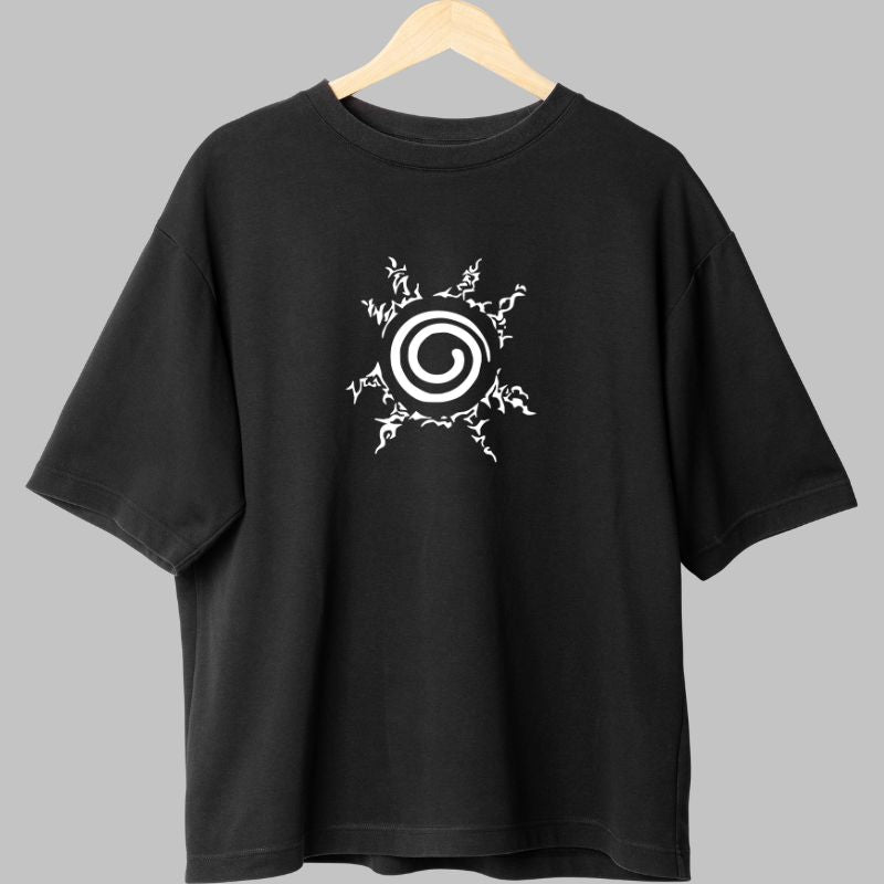 Tricou Naruto Broken Seal negru fata