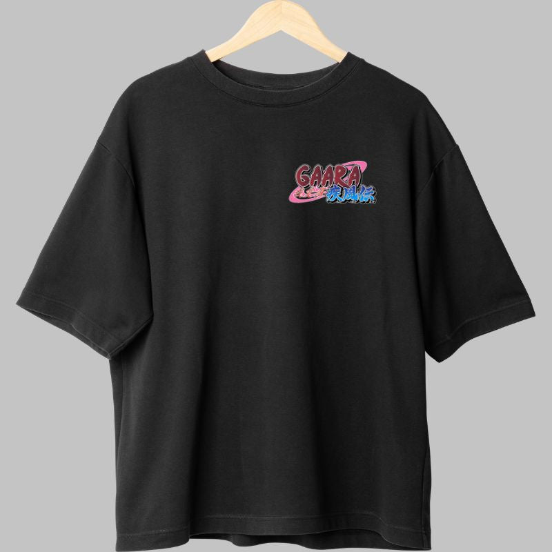 Tricou Naruto Gaara Absolute Power negru fata
