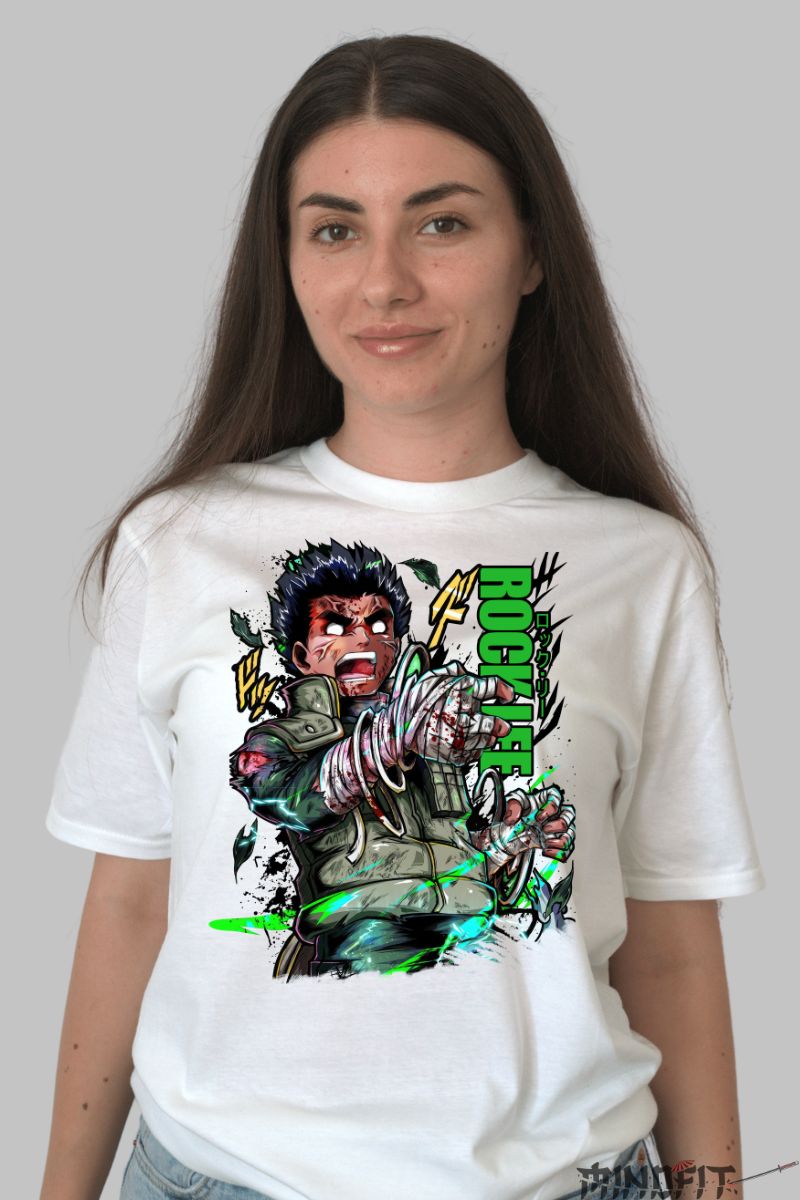 Tricou Naruto - Rock Lee Injured