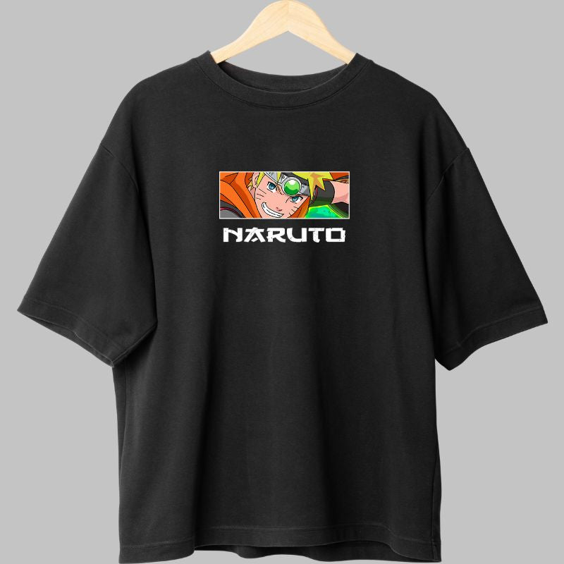 Tricou Naruto Sword V2 negru fata