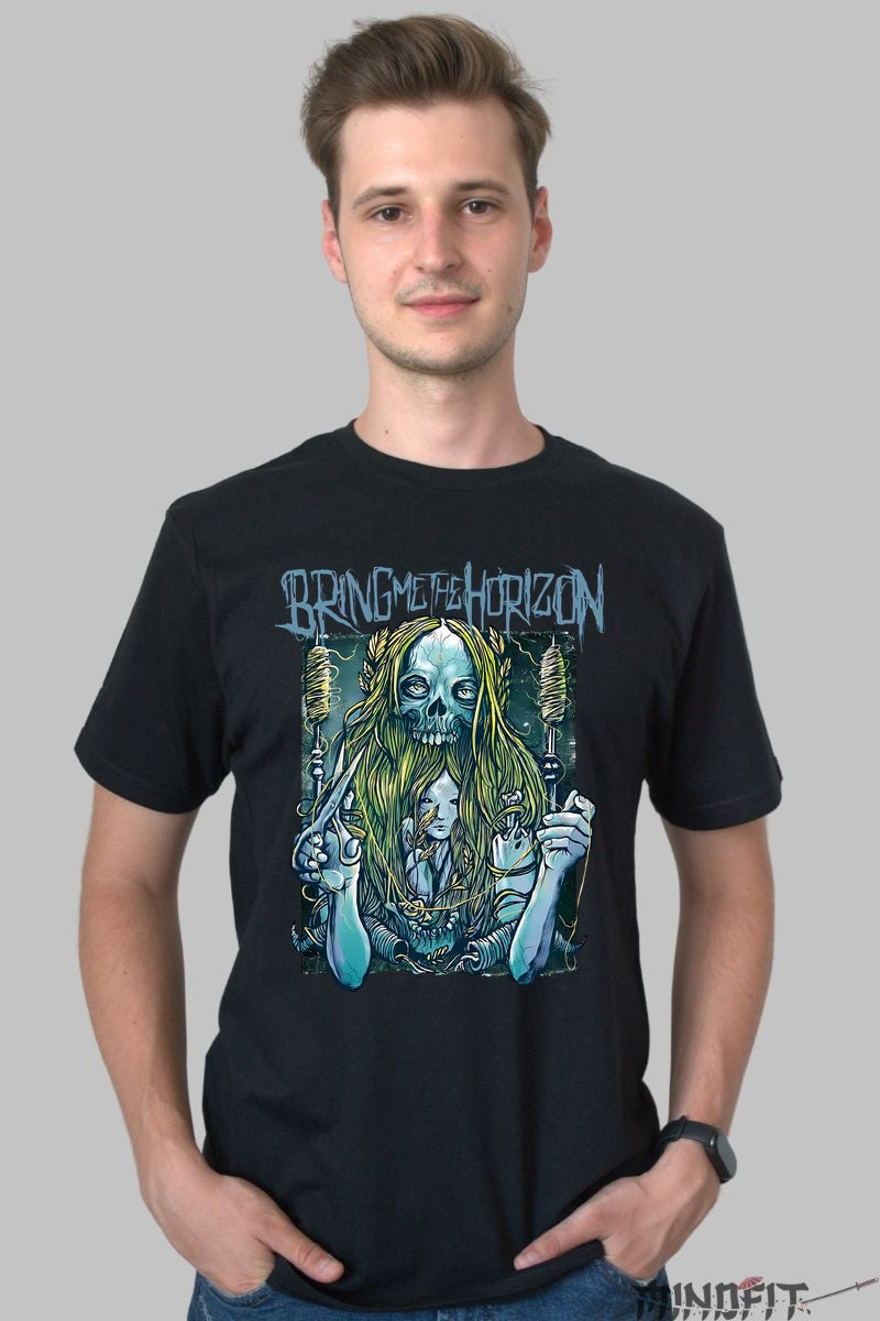 Tricou Rock Bring Me The Horizon Dark Ritual barbat negru