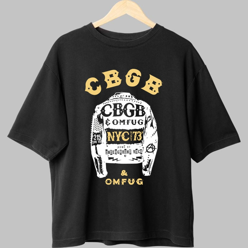 Tricou Rock – CBGB Biker Spirit fata negru