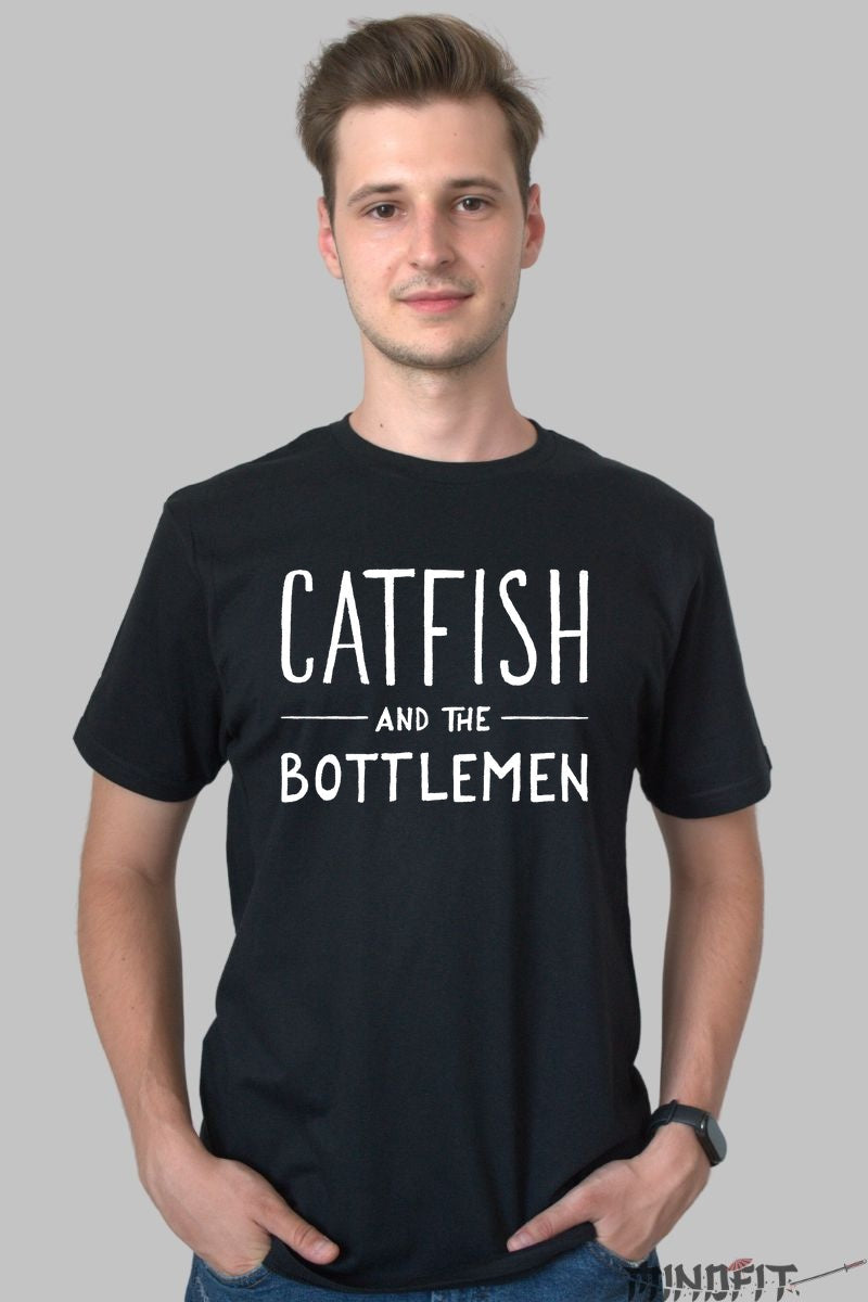 Tricou Rock – Catfish and the Bottlemen Logo barbat negru