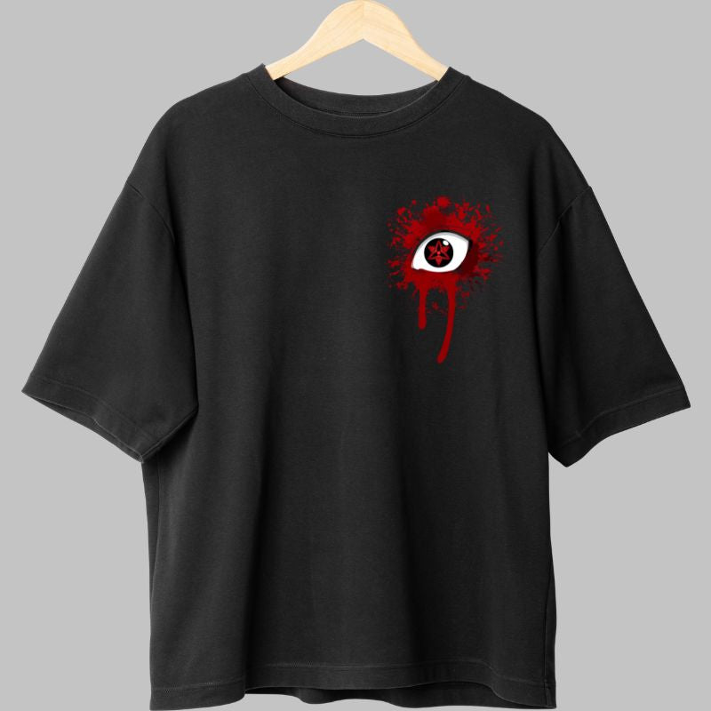 Tricou Sasuke Uchiha negru fata