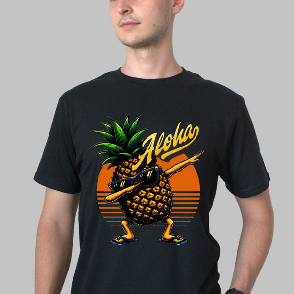 Tricou cu Ananas Aloha