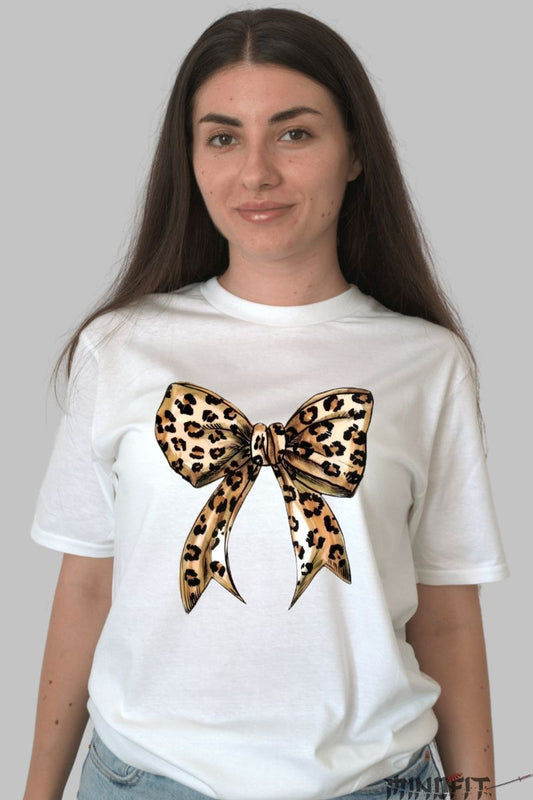 Tricou cu Fundita dama alb fata