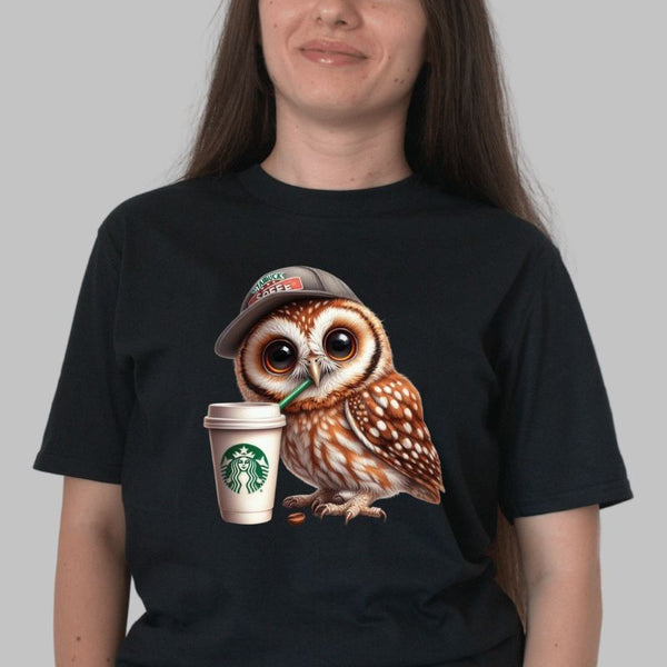 Tricou Bufnita Pitica | Coffeelover