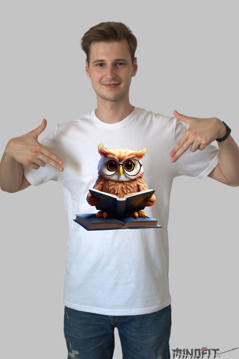 Tricou Bufnita cu Ochelari