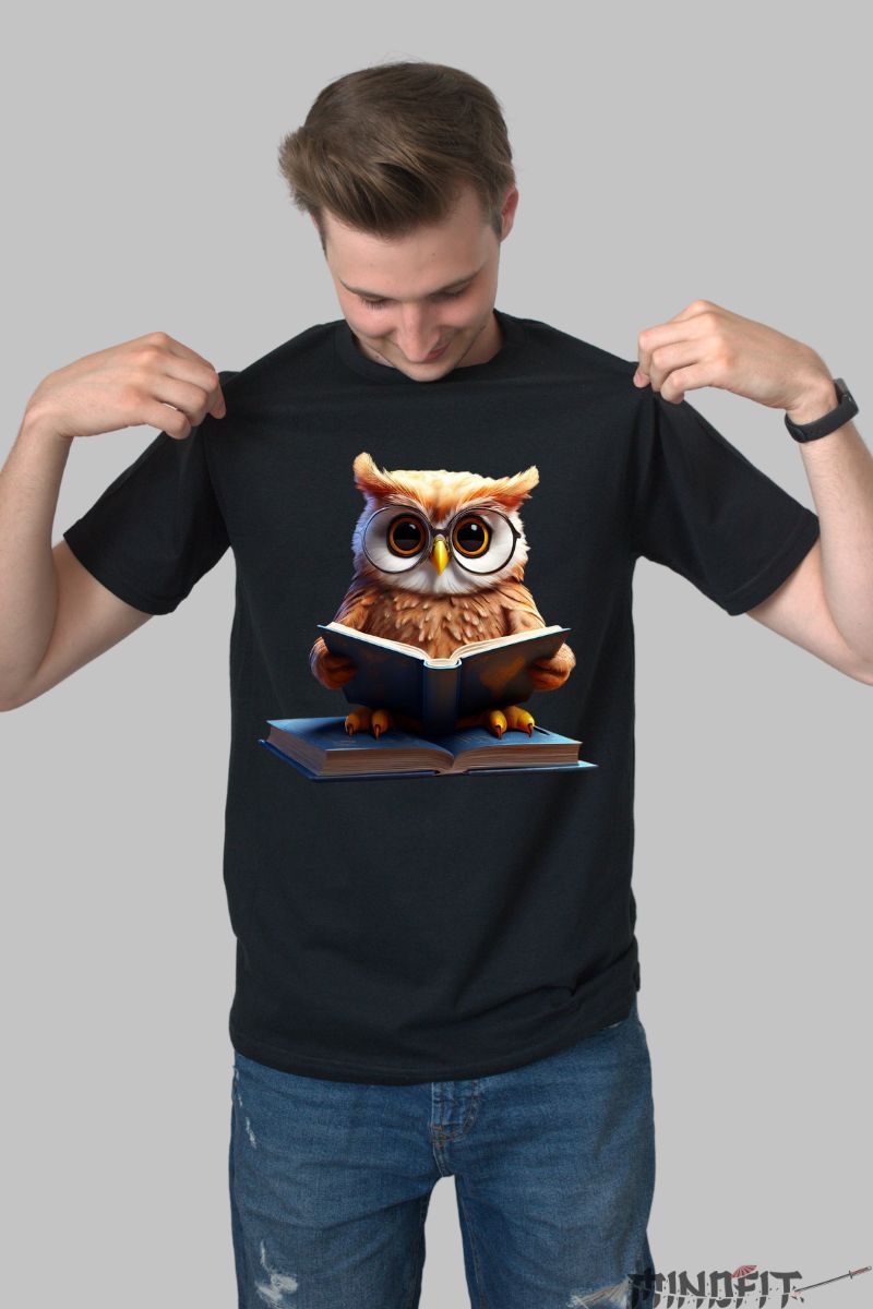 Tricou Bufnita cu Ochelari