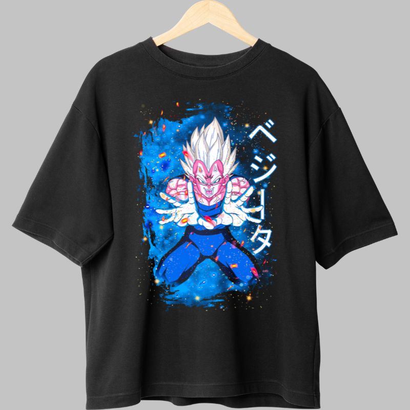 Tricou Anime Dragon Ball – Majin Vegeta Final Flash