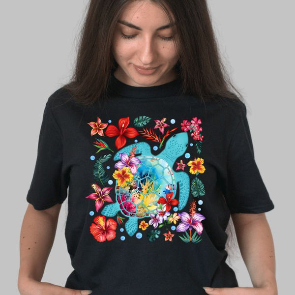 Tricou de vara – Tropical Turtle