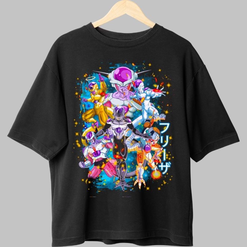 Tricou Anime Dragon Ball – Frieza Evolution Saga negru