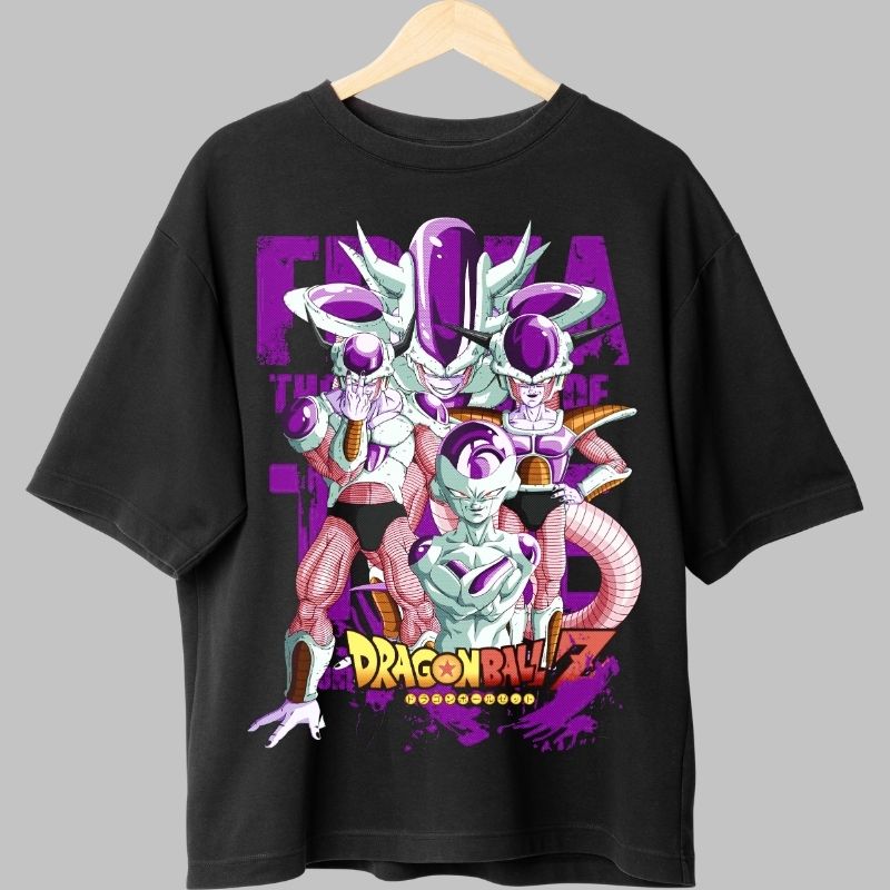 Tricou Anime Dragon Ball – Frieza Evolutions negru
