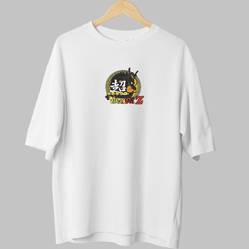 Tricou Anime Dragon Ball – Goku Street Power alb spate