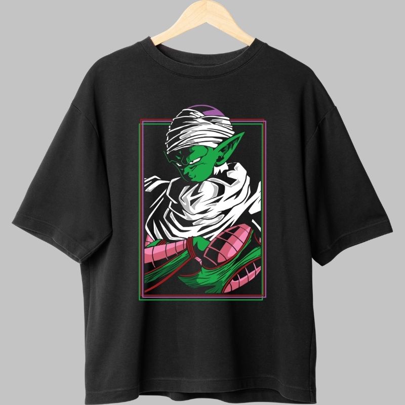 Tricou Anime Dragon Ball – Piccolo Warrior Mode negru