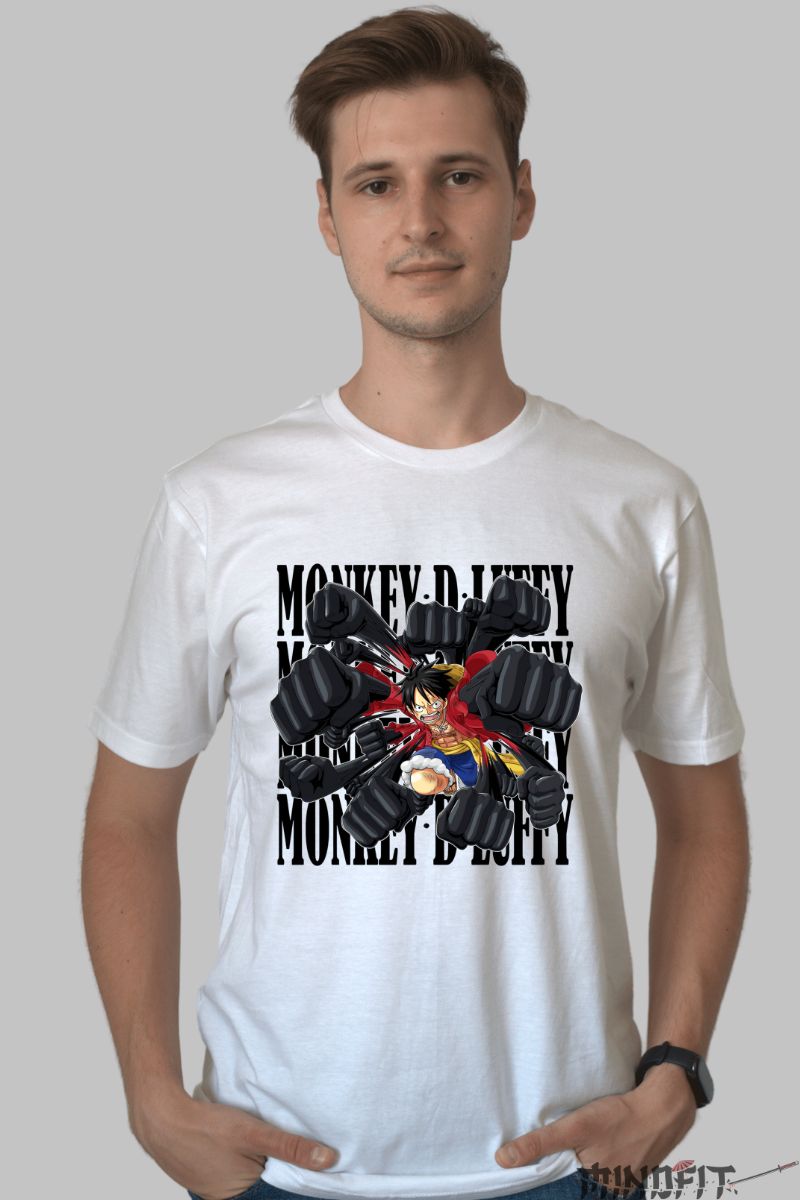 Tricou Anime Ninja Samurai – Razbunare in Umbra barbat alb