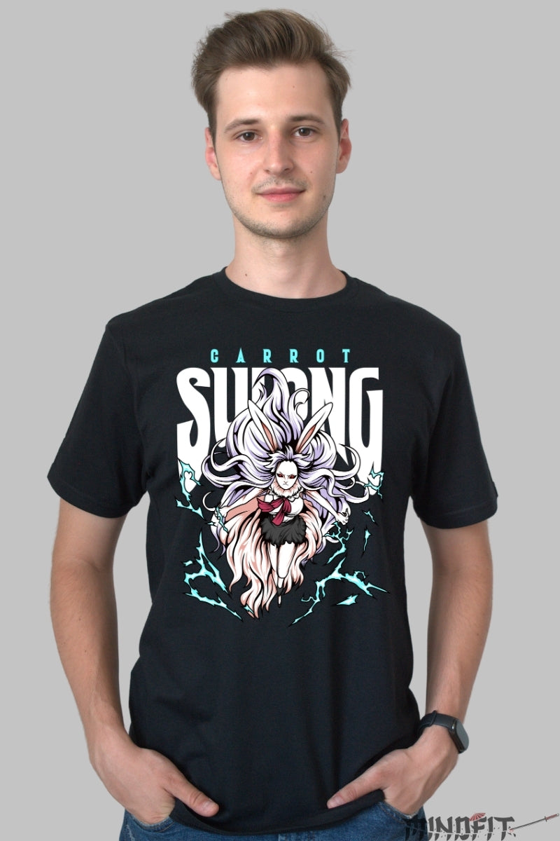 Tricou Anime One Piece - Carrot Su Long Lightning Form barbat negru