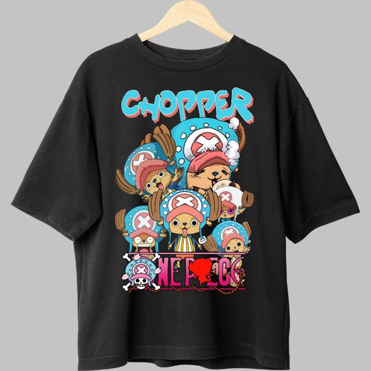 Tricou Anime One Piece - Chopper Squad Crew fata