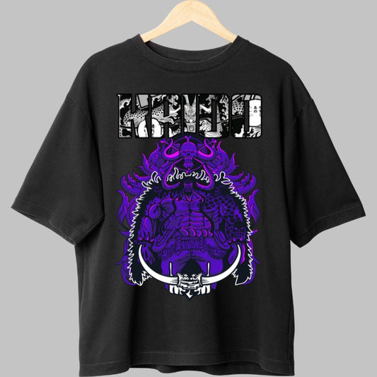 Tricou Anime One Piece - Kaido Dragon Imperial fata