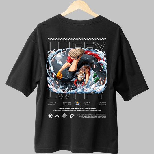 Tricou Anime One Piece - Luffy Gear Fifth Impact spate