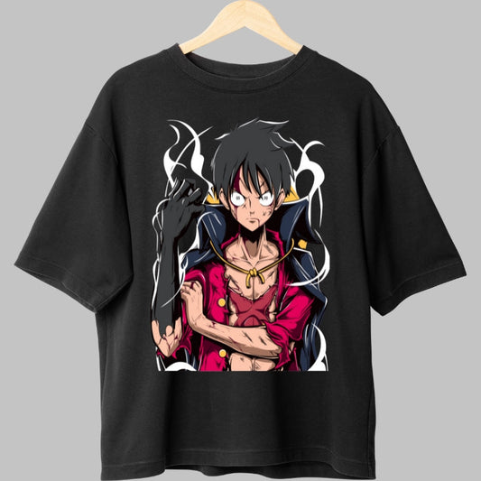 Tricou Anime One Piece - Luffy Gear Fourth Awakening fata