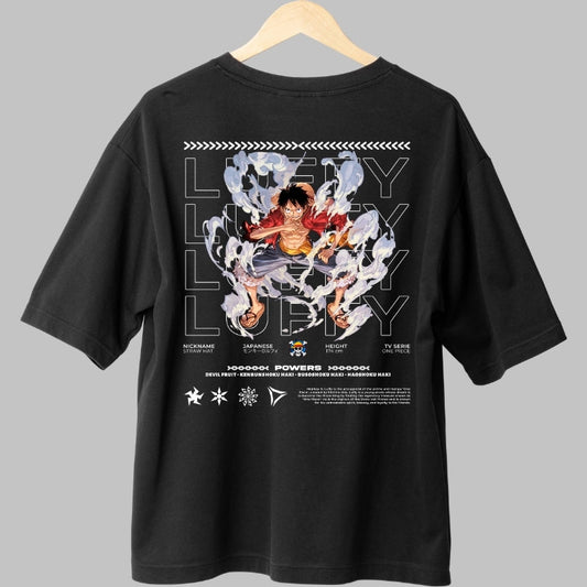 Tricou Anime One Piece - Luffy Gear Fourth Emission spate
