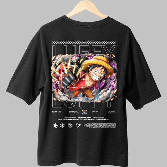 Tricou Anime One Piece - Luffy Gear Power Exploziv spate
