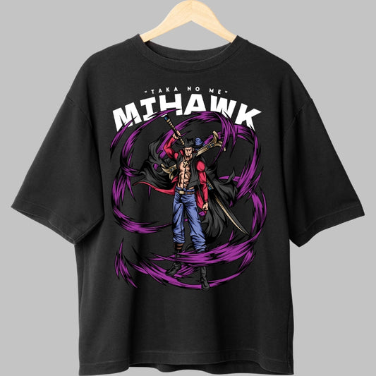 Tricou Anime One Piece - Mihawk Taka no Me fata