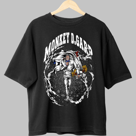 Tricou Anime One Piece - Monkey D. Garp Navy Legend fata