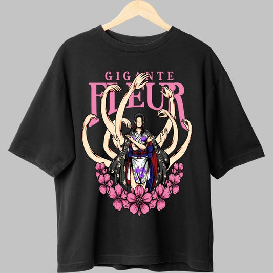 Tricou Anime One Piece - Nico Robin Gigante Fleur