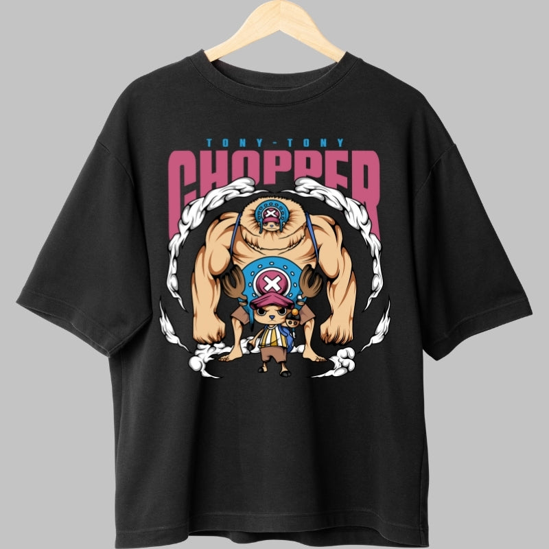 Tricou Anime One Piece - Tony Tony Chopper Forma Monster fata