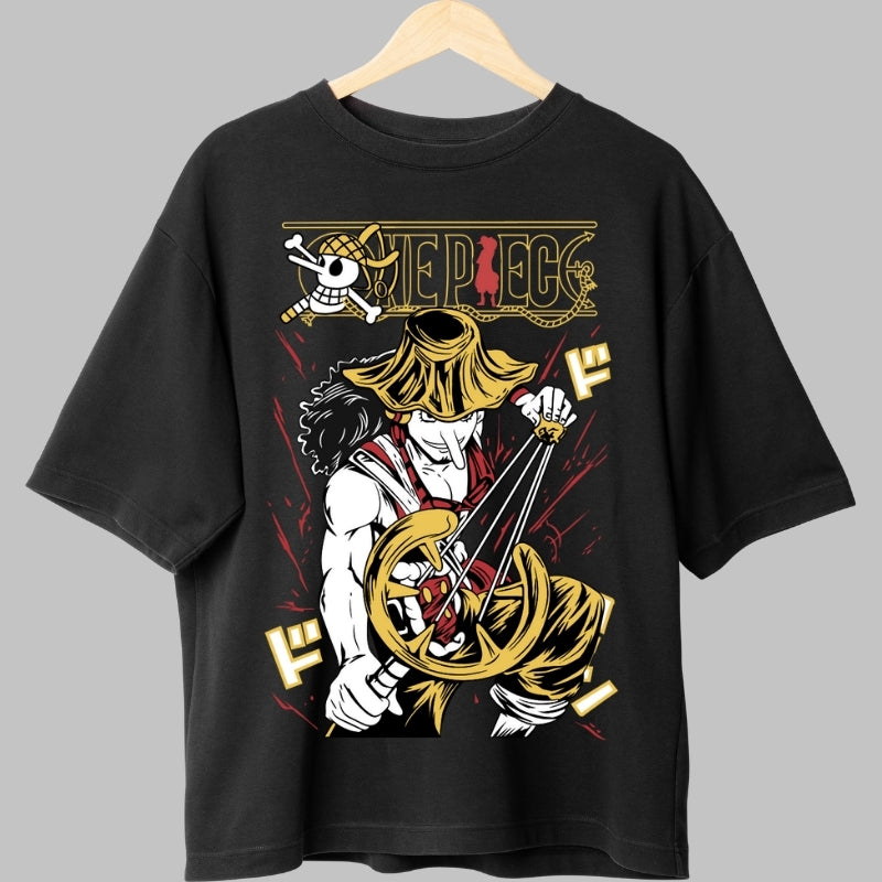 Tricou Anime One Piece - Usopp Sniper King Impact fata