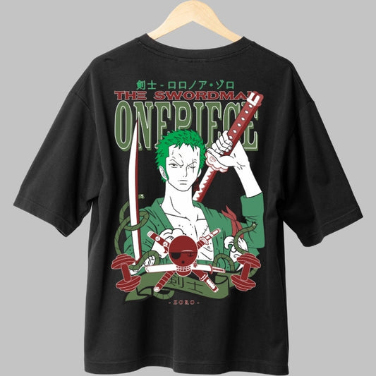 Tricou Anime One Piece - Zoro The Swordsman Power spate