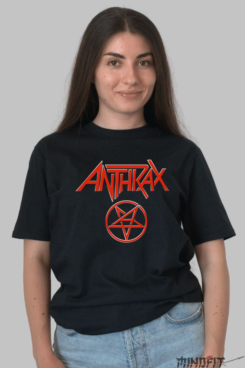 Tricou Anthrax - Thrash Metal Legacy dama negru