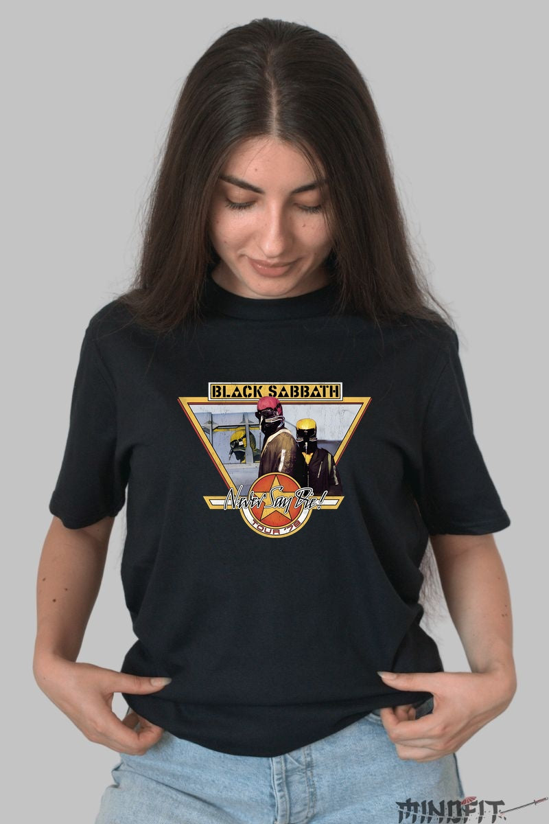 Tricou At The Drive-In - Artwork Retro Psychedelic dama negru