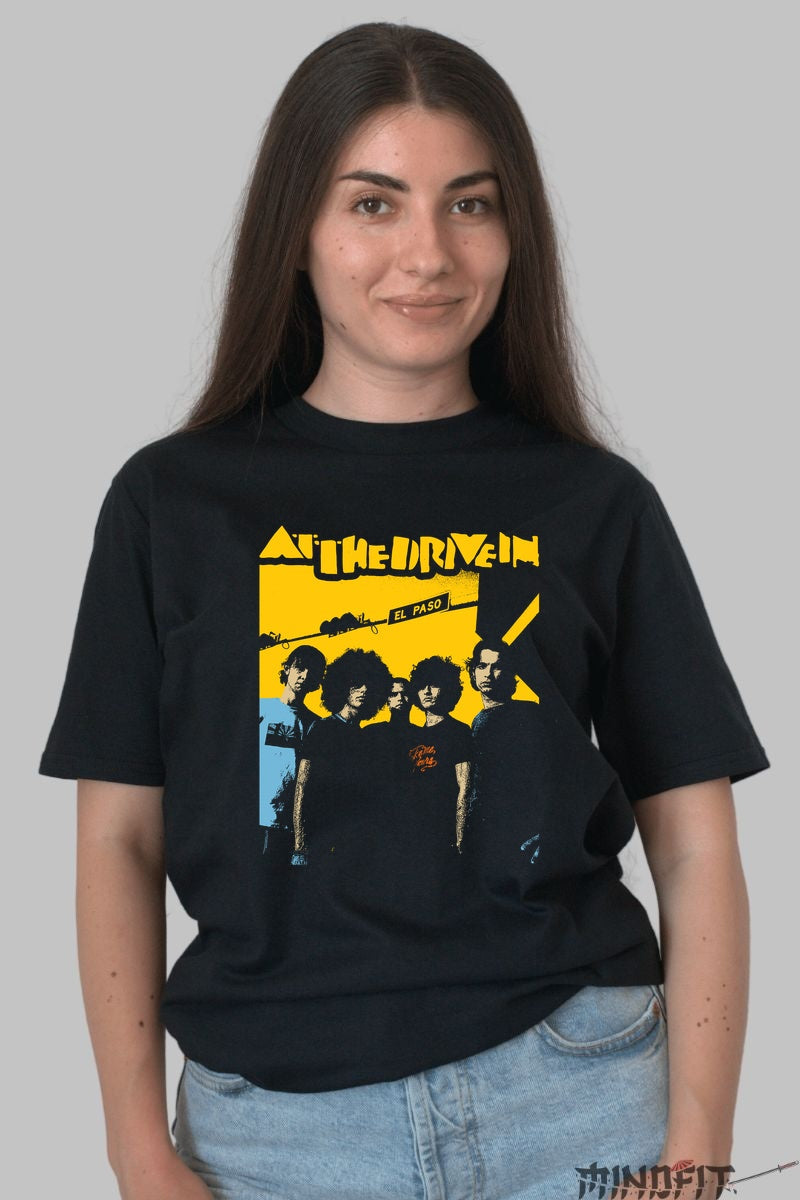 Tricou At The Drive-In - El Paso Legacy dama negru