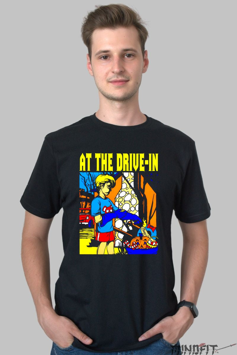 Tricou At The Drive-In - Pop Art Rebellion barbat negru