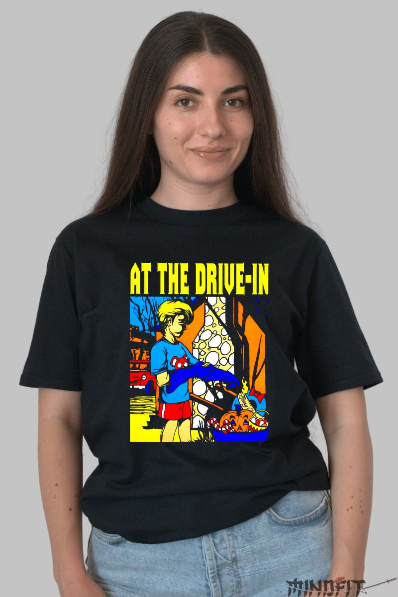 Tricou At The Drive-In - Pop Art Rebellion dama negru