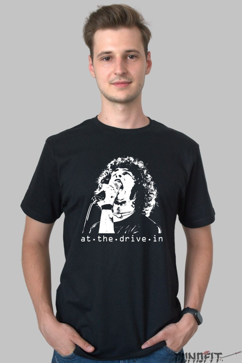 Tricou At The Drive In - Rebel Vocals Edition barbat negru