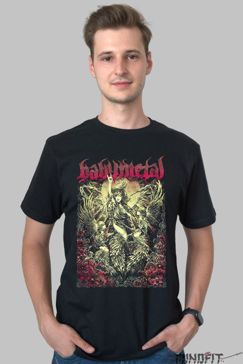 Tricou Avenged Sevenfold - Demon Mecha Skull Edition barbat negru
